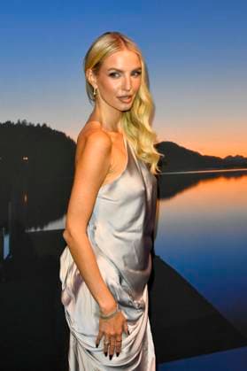 ABB GUERLAIN Leonie Sophie Hanne, a German influencer, attended the launch event for the Maison Guerlain brand at the Lofthouse on September 24, 2026, in Düsseldorf. Guerlain is a French cosmetics company based in North Rhine-Westphalia, Germany.