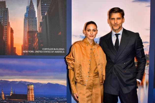 ABB GUERLAIN Olivia Palermo and Johannes Huebl attended the celebration marking the launch of the Maison Guerlain brand at the Lofthouse on September 24, 2026, in Düsseldorf. Guerlain is a French cosmetics company based in North Rhine-Westphalia, Germany.