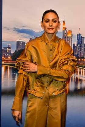 ABB GUERLAIN: Model Olivia Palermo attended the celebration marking the launch of the Maison Guerlain brand at the Lofthouse on September 24, 2026, in Düsseldorf. Guerlain is a French cosmetics company based in North Rhine-Westphalia, Germany.