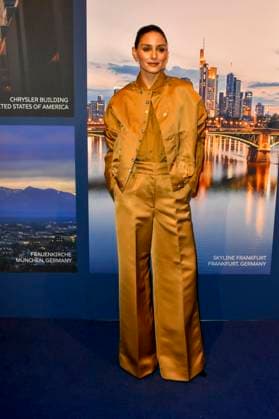 ABB GUERLAIN: Model Olivia Palermo attended the celebration marking the launch of the Maison Guerlain brand at the Lofthouse on September 24, 2026, in Düsseldorf. Guerlain is a French cosmetics company based in North Rhine-Westphalia, Germany.