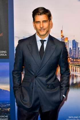 ABB GUERLAIN Johannes Huebl, model, attended the celebration marking the launch of the Maison Guerlain brand at the Lofthouse on September 24, 2026, in Düsseldorf. Guerlain is a French cosmetics company based in North Rhine-Westphalia, Germany.