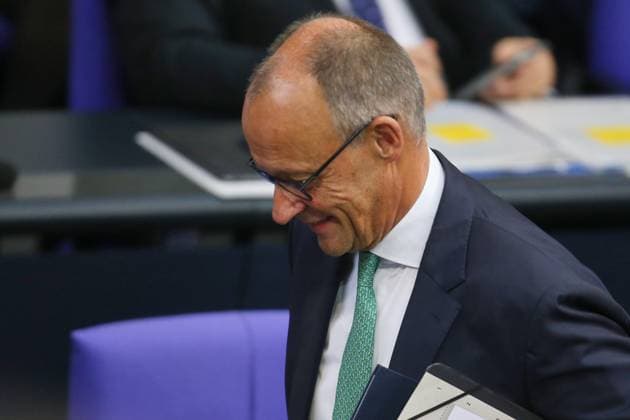 Berlin, Germany, September 25, 2026 German Bundestag 97th Session of the Bundestag Chancellor Friedrich Merz, CDU Copyright: xdtsxNachrichtenagenturx dts_136434