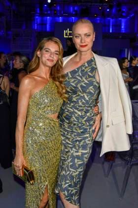 ABB GUERLAIN: Yvonne Catterfeld and Franziska Knuppe attended the launch event for the Maison Guerlain brand at the Lofthouse on September 24, 2026, in Düsseldorf. Guerlain is a French cosmetics company based in North Rhine-Westphalia, Germany.