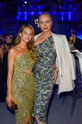 ABB GUERLAIN: Yvonne Catterfeld and Franziska Knuppe attended the launch event for the Maison Guerlain brand at the Lofthouse in Düsseldorf on September 24, 2026. Guerlain is a French cosmetics company based in North Rhine-Westphalia, Germany.