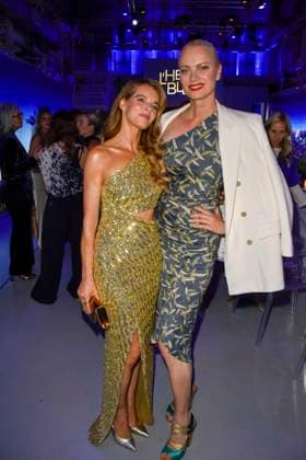 ABB GUERLAIN: Yvonne Catterfeld and Franziska Knuppe attended the launch event for the Maison Guerlain brand at the Lofthouse on September 24, 2026, in Düsseldorf. Guerlain is a French cosmetics company based in North Rhine-Westphalia, Germany.
