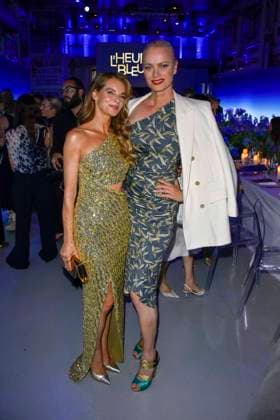ABB GUERLAIN: Yvonne Catterfeld and Franziska Knuppe attended the launch event for the Maison Guerlain brand at the Lofthouse on September 24, 2026, in Düsseldorf. Guerlain is a French cosmetics company based in North Rhine-Westphalia, Germany.