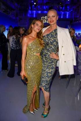 ABB GUERLAIN: Yvonne Catterfeld and Franziska Knuppe attended the launch event for the Maison Guerlain brand at the Lofthouse on September 24, 2026, in Düsseldorf. Guerlain is a French cosmetics company based in North Rhine-Westphalia, Germany.