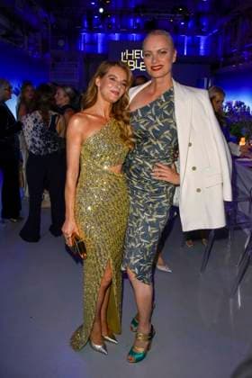 ABB GUERLAIN: Yvonne Catterfeld and Franziska Knuppe attended the launch event for the Maison Guerlain brand at the Lofthouse on September 24, 2026, in Düsseldorf. Guerlain is a French cosmetics company based in North Rhine-Westphalia, Germany.