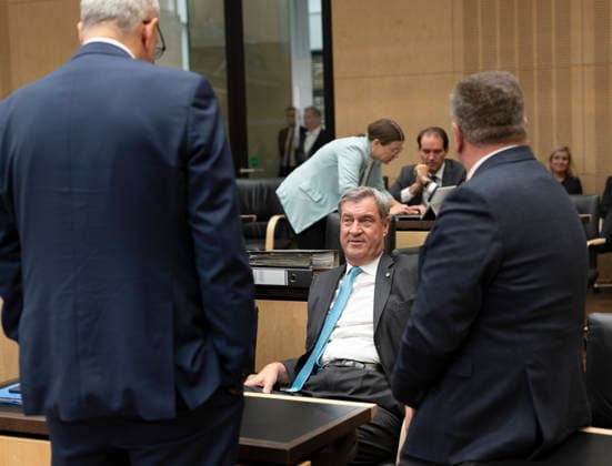 Markus Söder, 1068th Session of the Bundesrat, EUR, Germany, Berlin, September 25, 2026 Markus Söder, CSU Minister-President of the