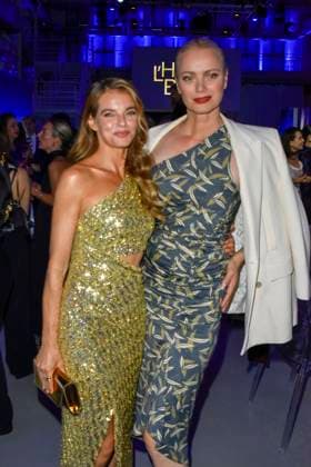 ABB GUERLAIN: Yvonne Catterfeld and Franziska Knuppe attended the launch event for the Maison Guerlain brand at the Lofthouse on September 24, 2026, in Düsseldorf. Guerlain is a French cosmetics company based in North Rhine-Westphalia, Germany.