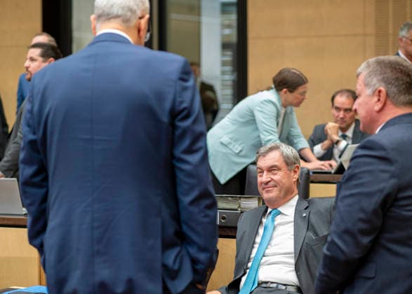 Markus Söder, 1068th Session of the Bundesrat, EUR, Germany, Berlin, September 25, 2026 Markus Söder, CSU Minister-President of the