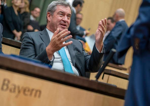 Markus Söder, 1068th Session of the Bundesrat, EUR, Germany, Berlin, September 25, 2026 Markus Söder, CSU Minister-President of the