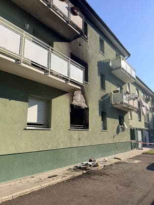 IPA88946472 - September 25, 2026 - Lucca: An apartment fire leaves two dead and 13 injured  Copyright: xIacopoxGianninix xIacopoxGianninix IPA88946472.jpeg