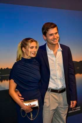 ABB GUERLAIN Luna Schweiger and her boyfriend Lucas Wenz, a show jumper, attended the celebration marking the launch of the Maison Guerlain brand at the Lofthouse on September 24, 2026, in Düsseldorf. Guerlain is a French cosmetics company based in North Rhine-Westphalia, Germany.