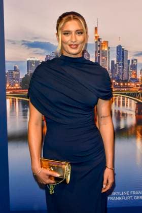 ABB GUERLAIN Luna Schweiger attended the launch event for the Maison Guerlain brand at the Lofthouse on September 24, 2026, in Düsseldorf. Guerlain is a French cosmetics company based in North Rhine-Westphalia, Germany.