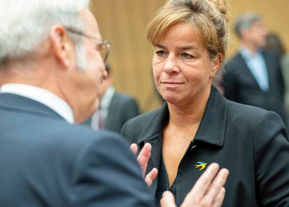 Mona Neubaur, 1068th Session of the Bundesrat, EUR, Germany, Berlin, September 25, 2026 Mona Neubaur, Minister of Economic Affairs in North Rhine-Westpha