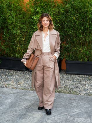 IPA88947150 - Milan, Milan Women™s Fashion Week Spring Summer 2027 - Women™s Fashion, Spring Summer 2027 - Tod™s fashion show - guests pictured: Barbara Ronchi  Copyright: xRiccardoxGiordanox xRiccardoxGiordanox IPA88947150