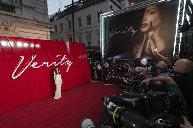 Dakota Johnson at the special screening of the movie *Verity: Dark Secrets* at the Curzon Mayfair in London, September 24, 2026 Foto:xS.xVasx xFuturexImagex verity_6949