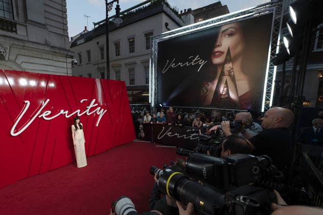 Dakota Johnson at the special screening of the movie *Verity: Dark Secrets* at the Curzon Mayfair in London, September 24, 2026 Foto:xS.xVasx xFuturexImagex verity_6950
