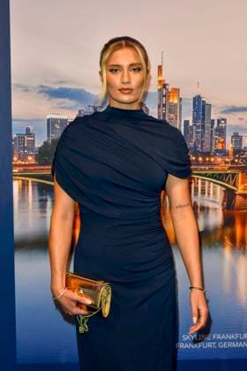 ABB GUERLAIN Luna Schweiger attended the launch event for the Maison Guerlain brand at the Lofthouse on September 24, 2026, in Düsseldorf. Guerlain is a French cosmetics company based in North Rhine-Westphalia, Germany.