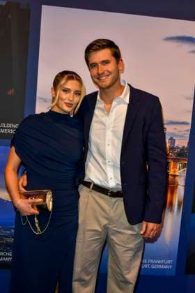 ABB GUERLAIN Luna Schweiger and her boyfriend Lucas Wenz, a show jumper, attended the celebration marking the launch of the Maison Guerlain brand at the Lofthouse on September 24, 2026, in Düsseldorf. Guerlain is a French cosmetics company based in North Rhine-Westphalia, Germany.