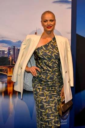 ABB GUERLAIN s Franziska Knuppe attended the launch event for the Maison Guerlain brand at the Lofthouse on September 24, 2026, in Düsseldorf. Guerlain is a French cosmetics company based in North Rhine-Westphalia, Germany.