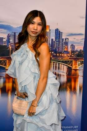 ABB GUERLAIN Kisu attended the celebration marking the launch of the Maison Guerlain brand at the Lofthouse on September 24, 2026, in Düsseldorf. Guerlain is a French cosmetics company based in North Rhine-Westphalia, Germany.