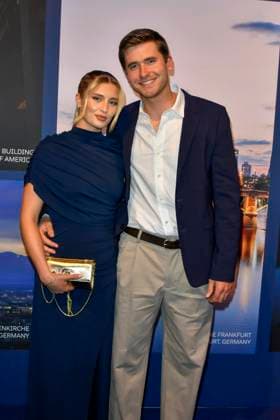 ABB GUERLAIN Luna Schweiger and her boyfriend Lucas Wenz, a show jumper, attended the celebration marking the launch of the Maison Guerlain brand at the Lofthouse on September 24, 2026, in Düsseldorf. Guerlain is a French cosmetics company based in North Rhine-Westphalia, Germany.