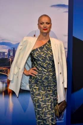 ABB GUERLAIN s Franziska Knuppe attended the celebration marking the launch of the Maison Guerlain brand at the Lofthouse on September 24, 2026, in Düsseldorf. Guerlain is a French cosmetics company based in North Rhine-Westphalia, Germany.