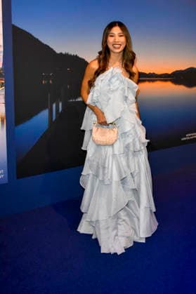 ABB GUERLAIN Kisu attended the launch celebration for the Maison Guerlain brand at the Lofthouse on September 24, 2026, in Düsseldorf. Guerlain is a French cosmetics company based in North Rhine-Westphalia, Germany.