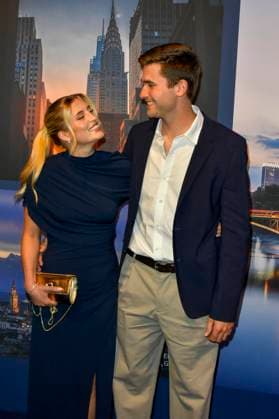 ABB GUERLAIN Luna Schweiger and her boyfriend Lucas Wenz, a show jumper, attended the celebration marking the launch of the Maison Guerlain brand at the Lofthouse on September 24, 2026, in Düsseldorf. Guerlain is a French cosmetics company based in North Rhine-Westphalia, Germany.