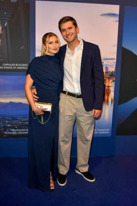 ABB GUERLAIN Luna Schweiger and her boyfriend Lucas Wenz, a show jumper, attended the celebration marking the launch of the Maison Guerlain brand at the Lofthouse on September 24, 2026, in Düsseldorf. Guerlain is a French cosmetics company based in North Rhine-Westphalia, Germany.
