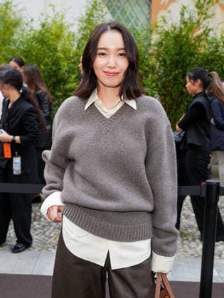 IPA88947567 - Milan, Milan Women™s Fashion Week Spring Summer 2027 - Women™s Fashion, Spring Summer 2027 - Tod™s fashion show - guests pictured: Marie Iitoyo  Copyright: xRiccardoxGiordanox xRiccardoxGiordanox IPA88947567