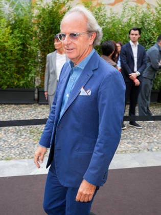 IPA88947570 - Milan, Milan Women™s Fashion Week Spring Summer 2027 - Women™s Fashion, Spring Summer 2027 - Tod™s fashion show - guests pictured: Andrea Della Valle  Copyright: xRiccardoxGiordanox xRiccardoxGiordanox IPA88947570