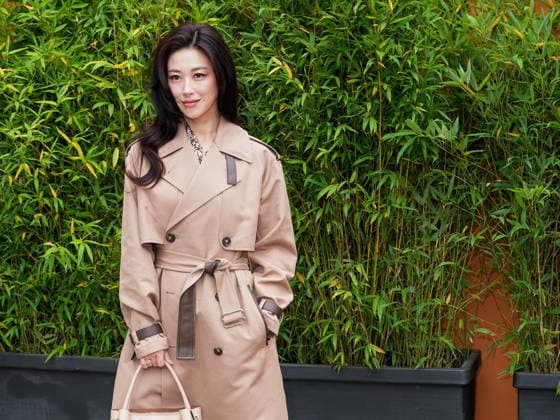 IPA88947585 - Milan, Milan Women™s Fashion Week Spring Summer 2027 - Women™s Fashion, Spring Summer 2027 - Tod™s fashion show - guests pictured: Zhu Zhu  Copyright: xRiccardoxGiordanox xRiccardoxGiordanox IPA88947585