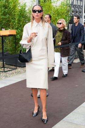IPA88947592 - Milan, Milan Women™s Fashion Week Spring Summer 2027 - Women™s Fashion, Spring Summer 2027 - Tod™s fashion show - guests pictured: Candela Pelizza  Copyright: xRiccardoxGiordanox xRiccardoxGiordanox IPA88947592