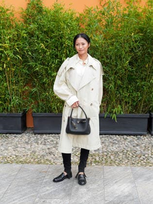 IPA88947562 - Milan, Milan Women™s Fashion Week Spring Summer 2027 - Women™s Fashion, Spring Summer 2027 - Tod™s fashion show - guests pictured: Nana Eikura  Copyright: xRiccardoxGiordanox xRiccardoxGiordanox IPA88947562