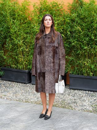 IPA88947601 - Milan, Milan Women™s Fashion Week Spring Summer 2027 - Women™s Fashion, Spring Summer 2027 - Tod™s fashion show - guests pictured: Kyra Kennedy  Copyright: xRiccardoxGiordanox xRiccardoxGiordanox IPA88947601