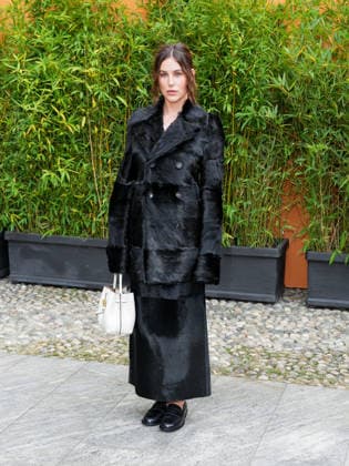 IPA88947651 - Milan, Milan Women™s Fashion Week Spring Summer 2027 - Women™s Fashion, Spring Summer 2027 - Tod™s fashion show - guests pictured: Scout LaRue Willis  Copyright: xRiccardoxGiordanox xRiccardoxGiordanox IPA88947651