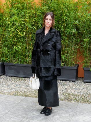 IPA88947656 - Milan, Milan Women™s Fashion Week Spring Summer 2027 - Women™s Fashion, Spring Summer 2027 - Tod™s fashion show - guests pictured: Scout LaRue Willis  Copyright: xRiccardoxGiordanox xRiccardoxGiordanox IPA88947656