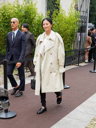 IPA88947559 - Milan, Milan Women™s Fashion Week Spring Summer 2027 - Women™s Fashion, Spring Summer 2027 - Tod™s fashion show - guests pictured: Nana Eikura  Copyright: xRiccardoxGiordanox xRiccardoxGiordanox IPA88947559