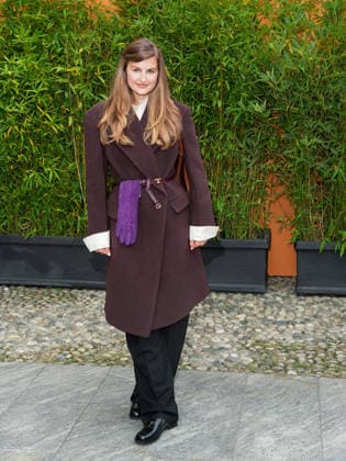 IPA88948207 - Milan, Milan Women™s Fashion Week Spring Summer 2027 - Women™s Fashion, Spring Summer 2027 - Tod™s fashion show - guests pictured: SARA WALKER  Copyright: xRiccardoxGiordanox xRiccardoxGiordanox IPA88948207