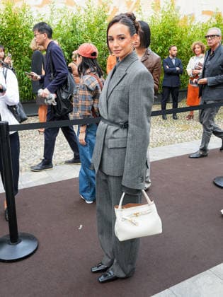 IPA88948230 - Milan, Milan Women™s Fashion Week Spring Summer 2027 - Women™s Fashion, Spring Summer 2027 - Tod™s fashion show - guests pictured: BLANCA ARIMANY  Copyright: xRiccardoxGiordanox xRiccardoxGiordanox IPA88948230