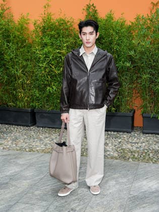 IPA88947964 - Milan, Milan Women™s Fashion Week Spring Summer 2027 - Women™s Fashion, Spring Summer 2027 - Tod™s fashion show - guests pictured: Ayden Sng  Copyright: xRiccardoxGiordanox xRiccardoxGiordanox IPA88947964