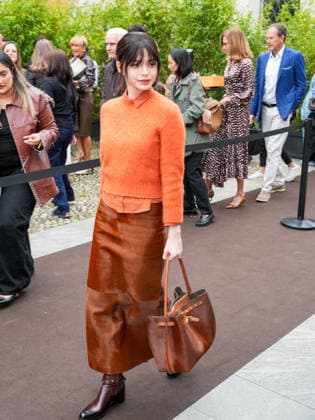 IPA88947976 - Milan, Milan Women™s Fashion Week Spring Summer 2027 - Women™s Fashion, Spring Summer 2027 - Tod™s fashion show - guests pictured: Becky Armstrong  Copyright: xRiccardoxGiordanox xRiccardoxGiordanox IPA88947976
