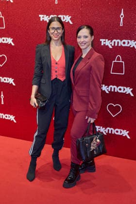 Zora Alber and Nadja Jo Klapper: Reopening of the expanded TK Maxx store during the CODE RED Night event at Alexanderplatz in Berlin on September 24, 2026. TK Maxx Store Reopening
