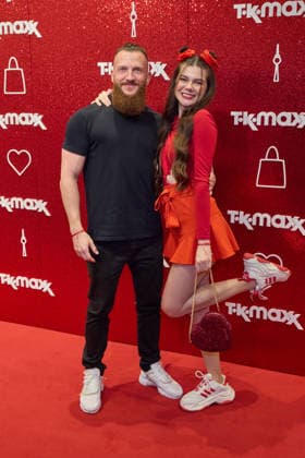 Toni Adriano Ammirabile and Klaudia Giez: Reopening of the expanded TK Maxx store during the CODE RED Night at Alexanderplatz in Berlin on September 24, 2026 TK Maxx Store Reopening