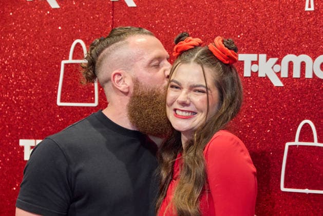 Toni Adriano Ammirabile and Klaudia Giez: Reopening of the expanded TK Maxx store during the CODE RED Night event at Alexanderplatz in Berlin on September 24, 2026 TK Maxx Store Reopening