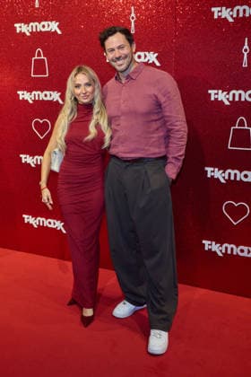 Jenny Koepper and Sebastian Klaus: Reopening of the expanded TK Maxx store as part of the CODE RED Night event at Alexanderplatz in Berlin on September 24, 2026 TK Maxx Store Reopening