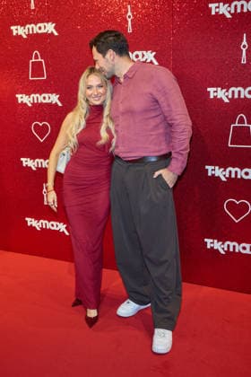 Jenny Koepper and Sebastian Klaus: Reopening of the expanded TK Maxx store as part of the CODE RED Night event at Alexanderplatz in Berlin on September 24, 2026 TK Maxx Store Reopening